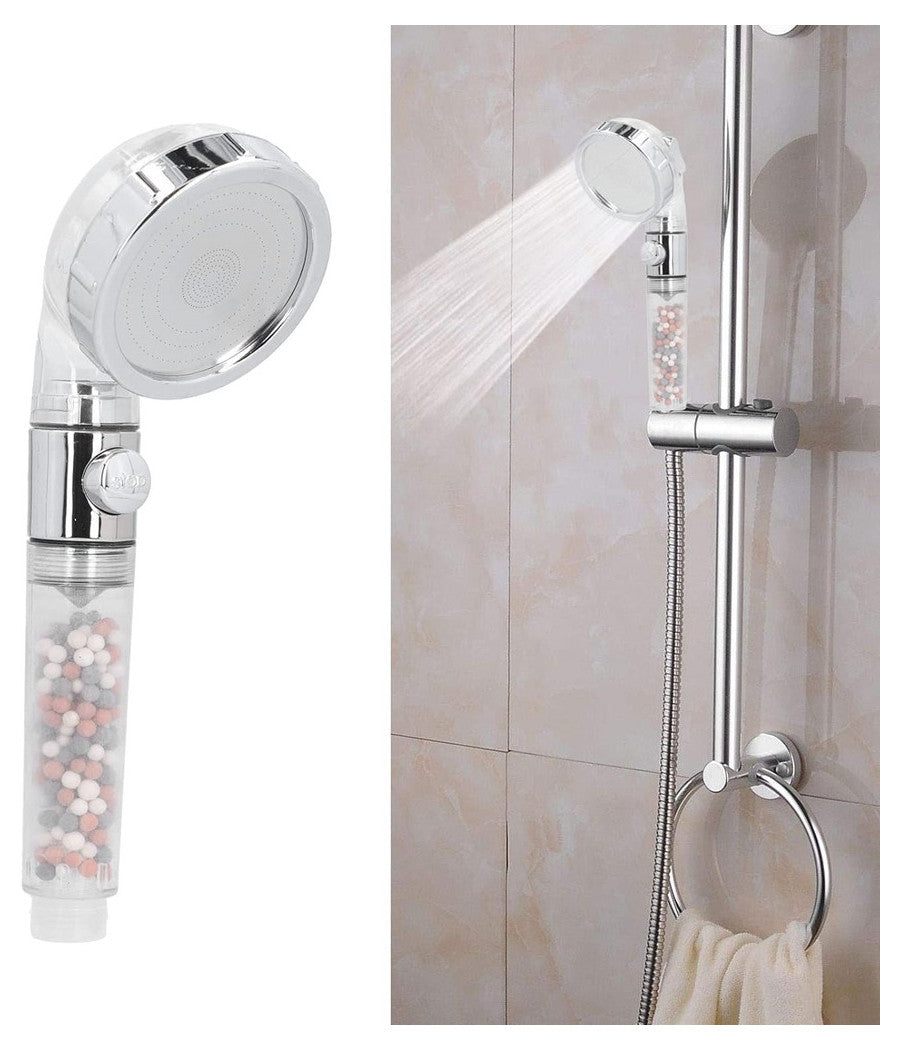 Doccetta Soffione Doccia Bagno Con Filtro Pulsante Doccino Per Idroterapia 87541         