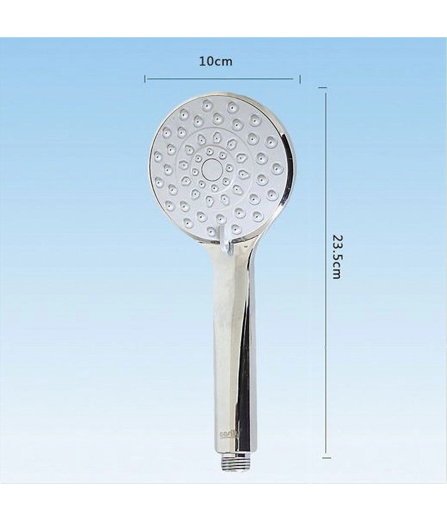 Doccetta Soffione Doccia Bagno Multigetto Telefono Getto Regolabile 10x23.5cm 52041         