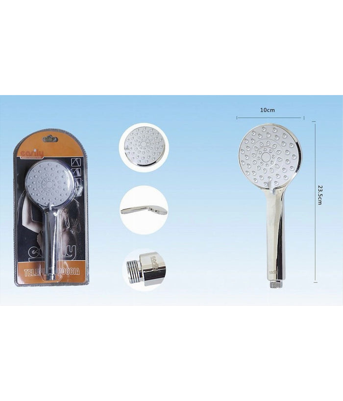 Doccetta Soffione Doccia Bagno Multigetto Telefono Getto Regolabile 10x23.5cm 52041         