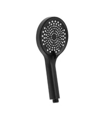 Doccetta Soffione Doccia Regolabile Moderno 25 X 12 Cm 87132 Rotondo Bagno Nera         