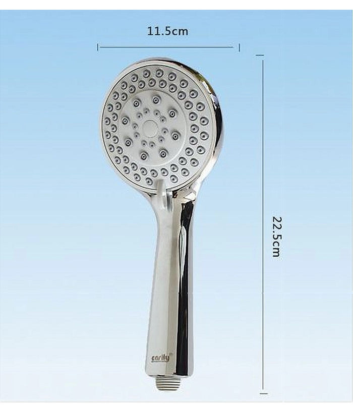 Doccetta Soffione Multigetto Telefono Doccia Bagno Tubo 1,8mt Supporto Muro 52050         