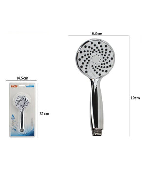 Doccetta Tonda 19 X 8.5 Cm Doccino Soffione Doccia Spirale Moderno Bagno 59562         