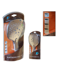 Doccia Doccetta Soffione 3 Getti Anticalcare Con Pulsante Ricambio Doccia 82095         