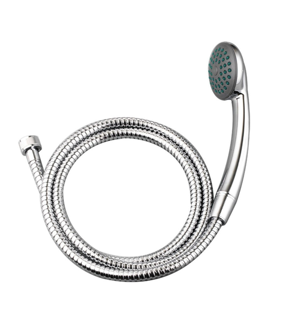 Doccia Doccetta Soffione 3 Getti Anticalcare Con Tubo Flessibile Supporto Muro         