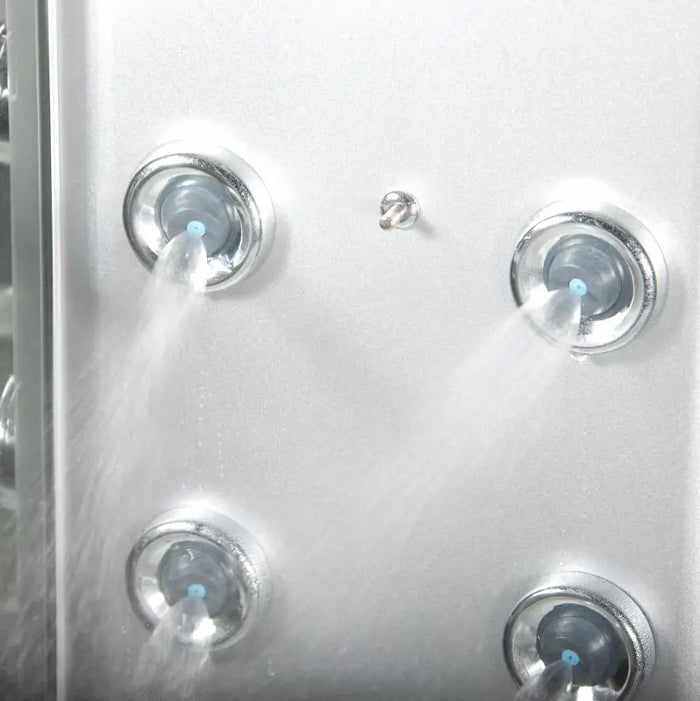 Doccia idromassaggio 80x80 cm sauna bagno turco e ozonoterapia | Maui