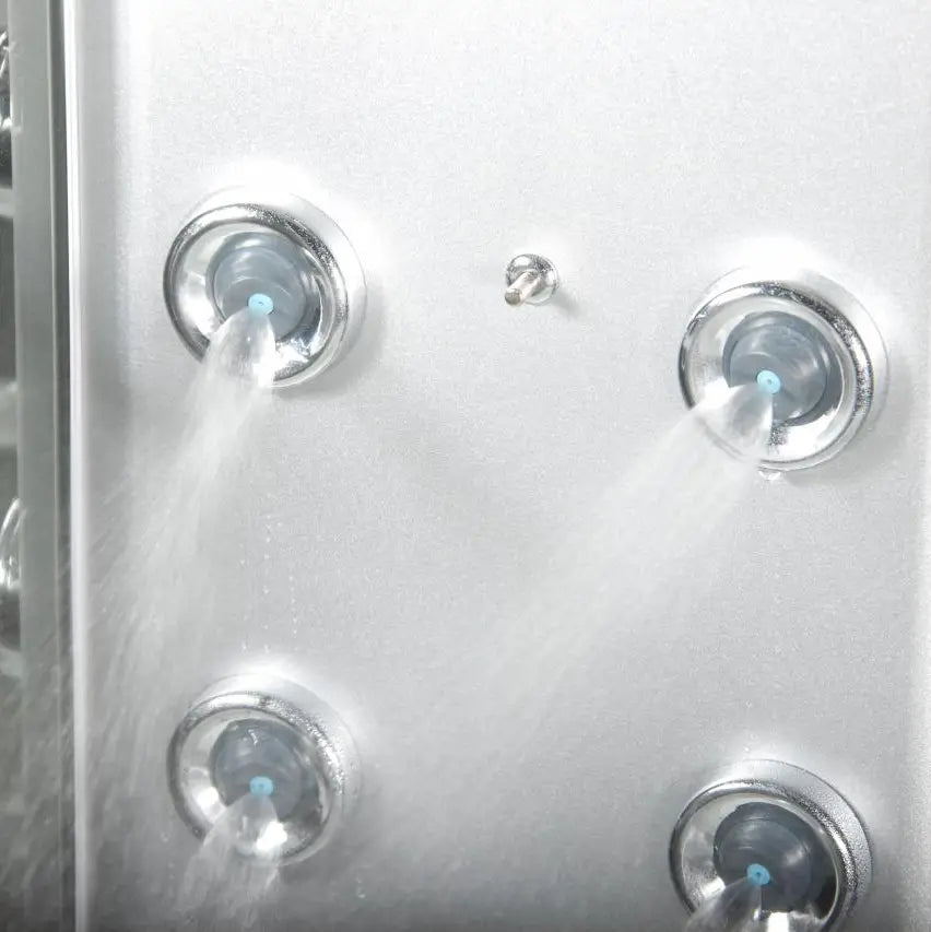 Doccia idromassaggio 80x80 cm sauna bagno turco e ozonoterapia | Maui