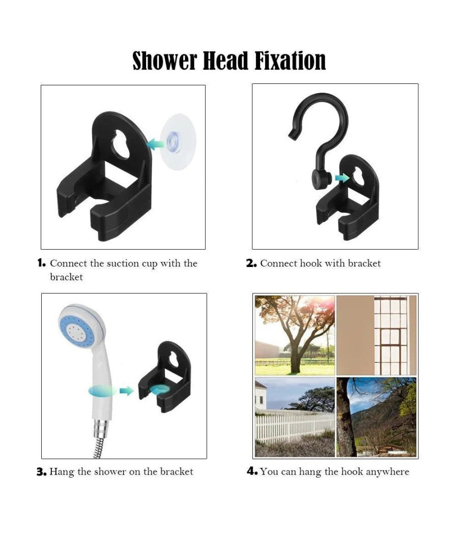 Doccia Portatile A Batterie Ricaricabile Per Camping Barca Con Pompa Elettrica         