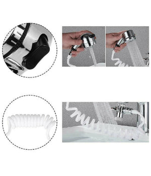 Doccia Rubinetto Tubo Flessibile Deviatore 2 Vie Doccetta 2 Modalità  Getto 59417         