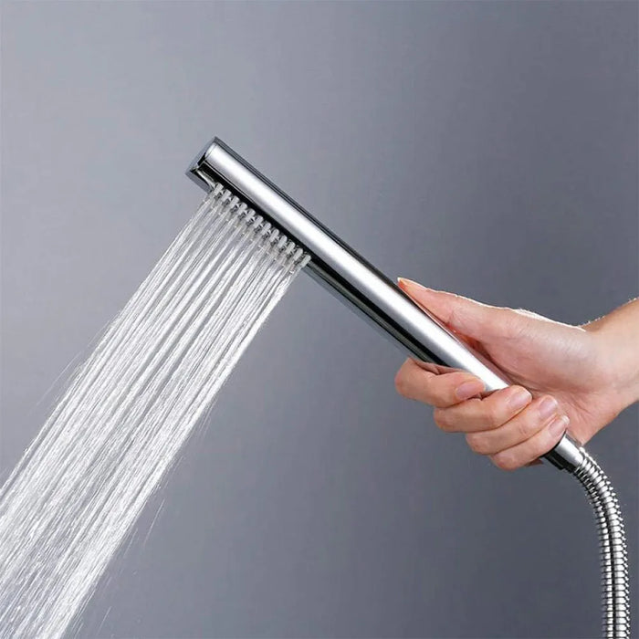 Doccino tondo in ottone cromato lucido monogetto anticalcare