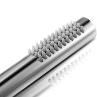 Doccino tondo in ottone cromato lucido monogetto anticalcare