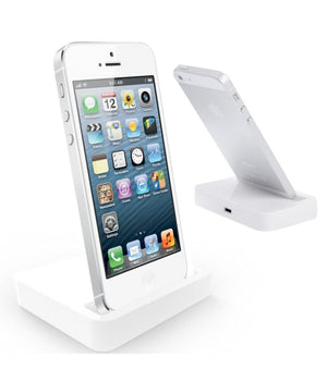 Docking Station Per Iphone 5 Basetta Porta Dock Base Usb Supporto Caricabatte         