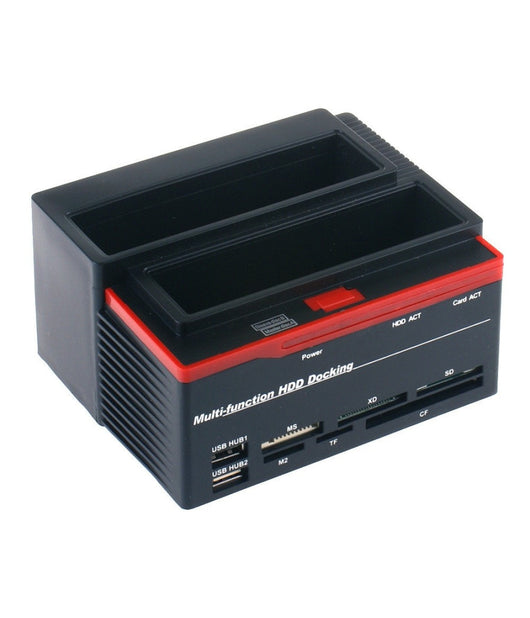 Docking Station Triplo Triple 3 Hard Disk 3,5 2,5 Doppio Sata 1 Ide Hd Box         