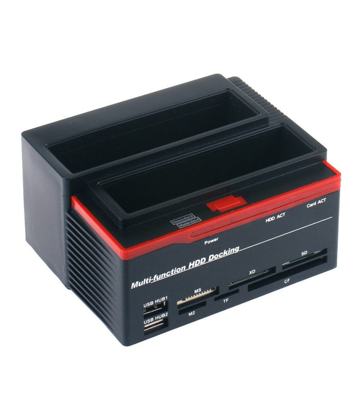 Docking Station Triplo Triple 3 Hard Disk 3,5 2,5 Doppio Sata 1 Ide Hd Box         