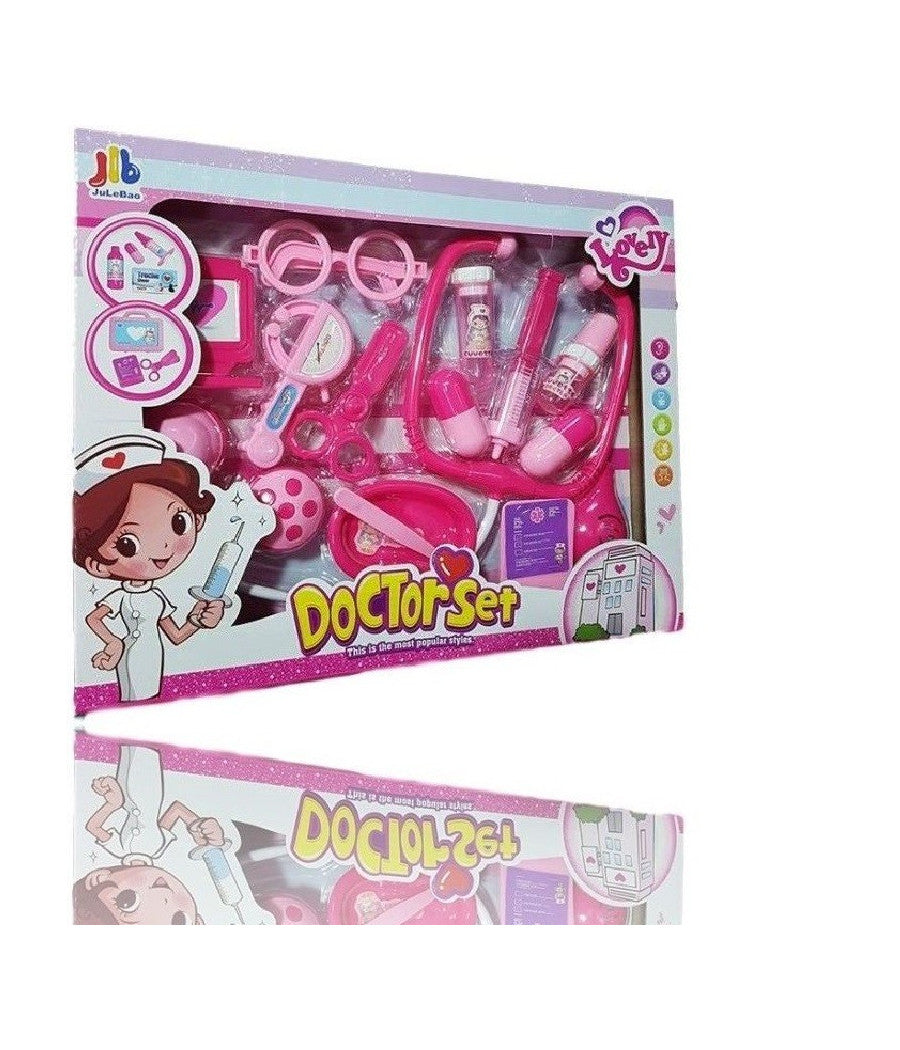 Doctor Set Accessori Infermiera Dottore Gioco Giocattolo Bimba Bambina         