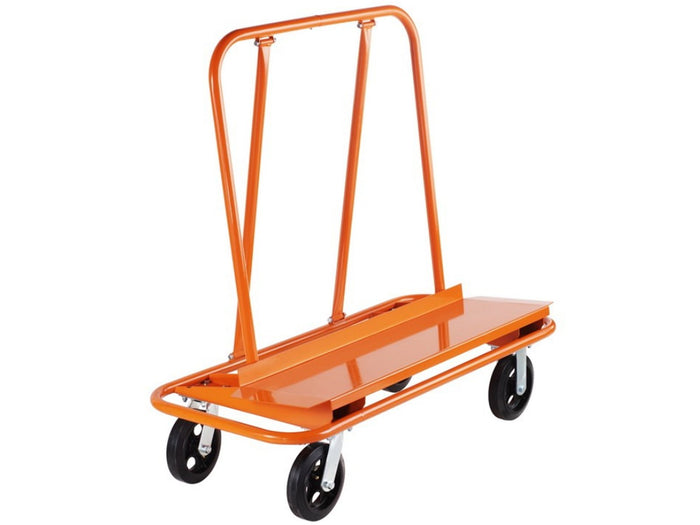 ALLINOX Carrello Portalastre Da Cantiere Trasportino Lastre 4 Ruote