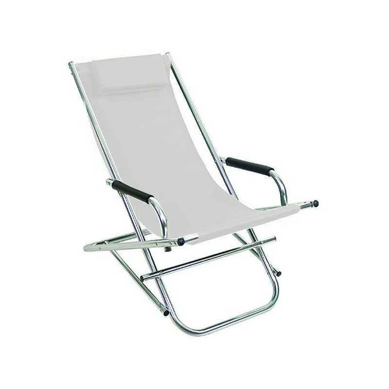 Dondolino Alluminio Grass Bianco Vette 07161