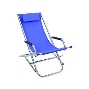 Dondolino Alluminio Grass Blu Vette 00034