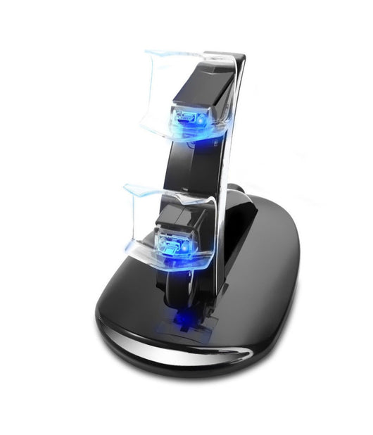 Doppio Caricatore Joypad Playstation 4 Controller Ps4 Dualshock 2 Micro Usb         