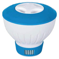 Trade Shop - Dosatore Di Compresse Pastiglie Di Cloro Galleggiante Per Piscina 18x17cm 020058 -