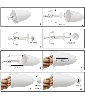 Dosatore Dispenser Pastella Per Prepare Donut Macchina Strumento Per Ciambelle         