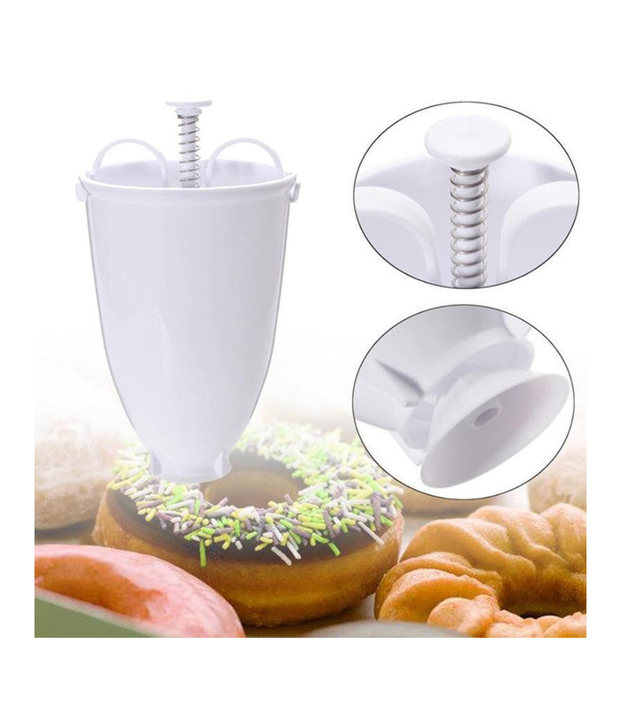 Dosatore Dispenser Pastella Per Prepare Donut Macchina Strumento Per Ciambelle         