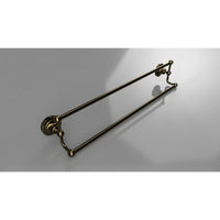 Portasciugamani doppio RETRO in ottone 66,5x12,5x11,5 cm