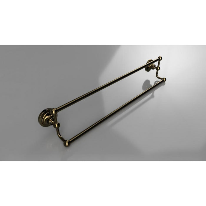 Portasciugamani doppio RETRO in ottone 66,5x12,5x11,5 cm