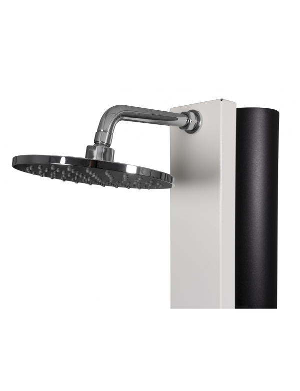 CROSS Doccia Solare Bianca con Risciacquo Piedi - 40L