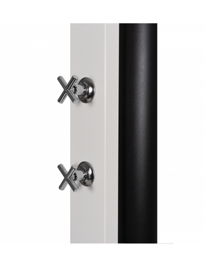 CROSS Doccia Solare Bianca con Risciacquo Piedi - 40L