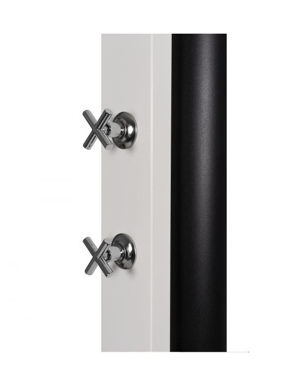 CROSS Doccia Solare Bianca con Risciacquo Piedi - 40L