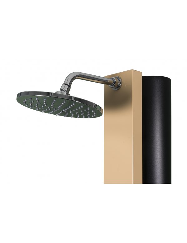 CROSS Doccia Solare Piscina Beige con Risciacquo Piedi - 40L