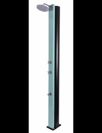 CROSS Blue Solar Doccia per piscina con risciacquo dei piedi - 40L