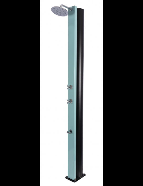 CROSS Blue Solar Doccia per piscina con risciacquo dei piedi - 40L