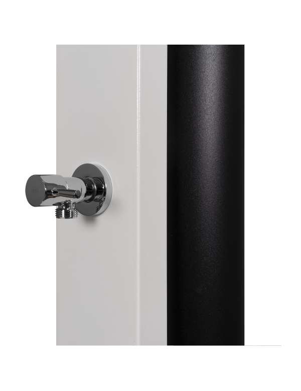 CROSS Doccia Solare Bianca con Risciacquo Piedi - 40L