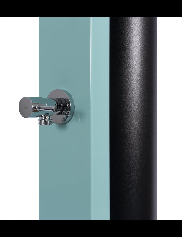 CROSS Blue Solar Doccia per piscina con risciacquo dei piedi - 40L