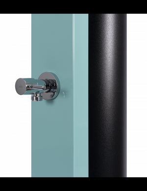 CROSS Blue Solar Doccia per piscina con risciacquo dei piedi - 40L