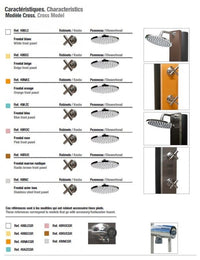 CROSS Doccia Solare Piscina Acciaio Inox - 40L