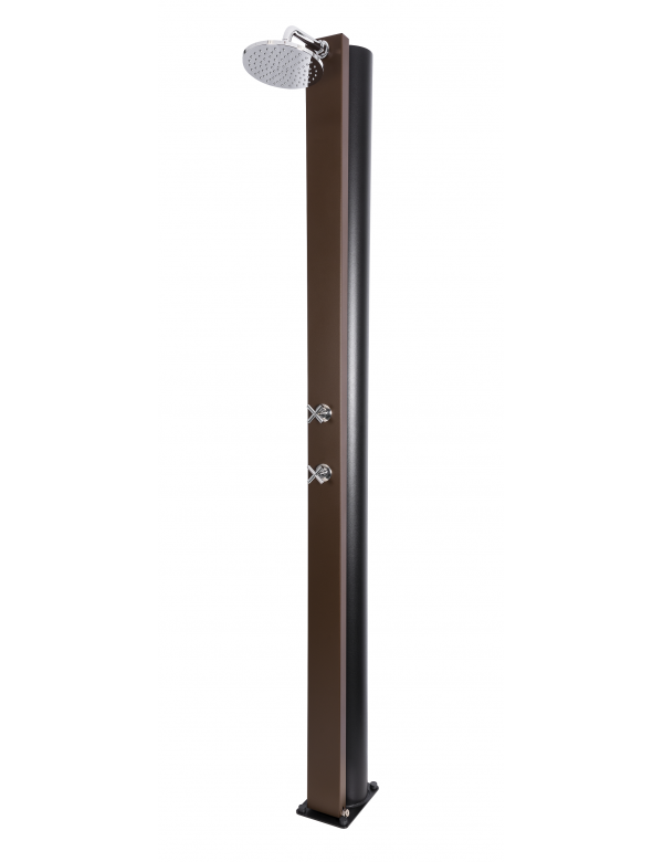 CROSS Doccia Solare per Piscina Rustico Marrone - 40L