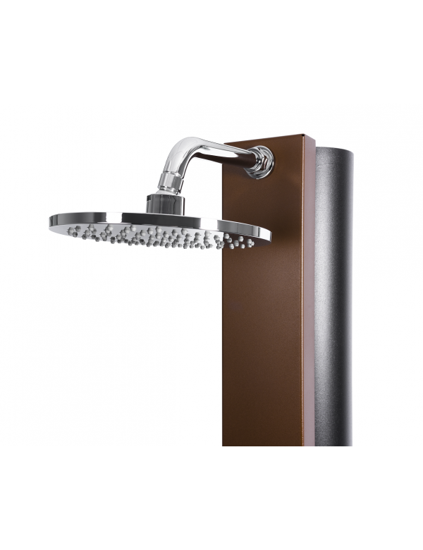 CROSS Doccia Solare per Piscina Rustico Marrone - 40L