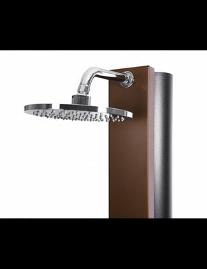 CROSS Doccia Solare per Piscina Rustico Marrone - 40L