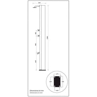 CROSS Doccia Solare Piscina Blu - 40L
