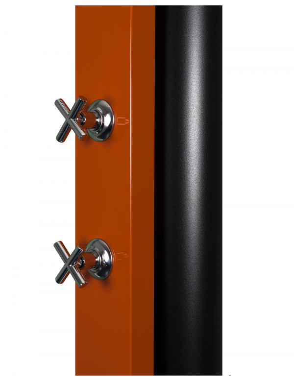 CROSS Doccia Solare Piscina Arancione - 40L