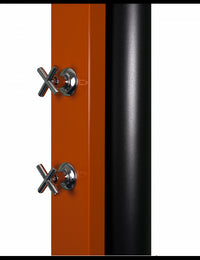 CROSS Doccia Solare Piscina Arancione - 40L