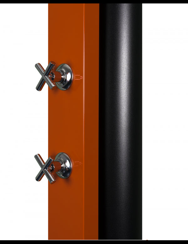 CROSS Doccia Solare Piscina Arancione - 40L