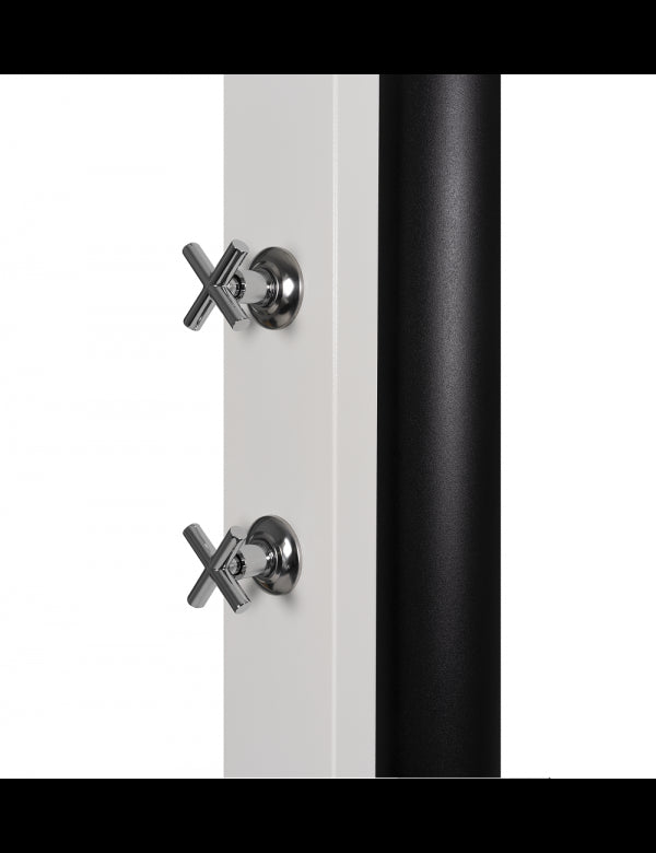 CROSS Doccia Solare Piscina Bianco - 40L