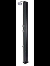 Doccia solare grigia per piscina con risciacquo dei piedi - 30L