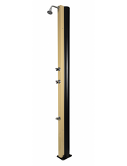 Doccia solare beige per piscina - con risciacquo dei piedi - 30L
