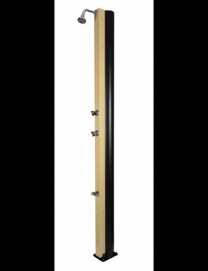 Doccia solare beige per piscina - con risciacquo dei piedi - 30L