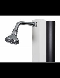 Doccia solare bianca per piscina con risciacquo dei piedi - 30L