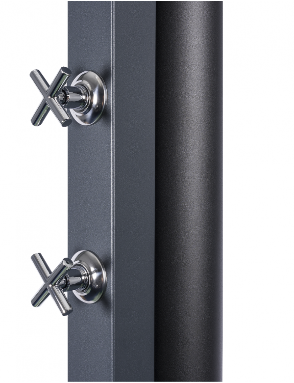 Doccia solare grigia per piscina - 30L